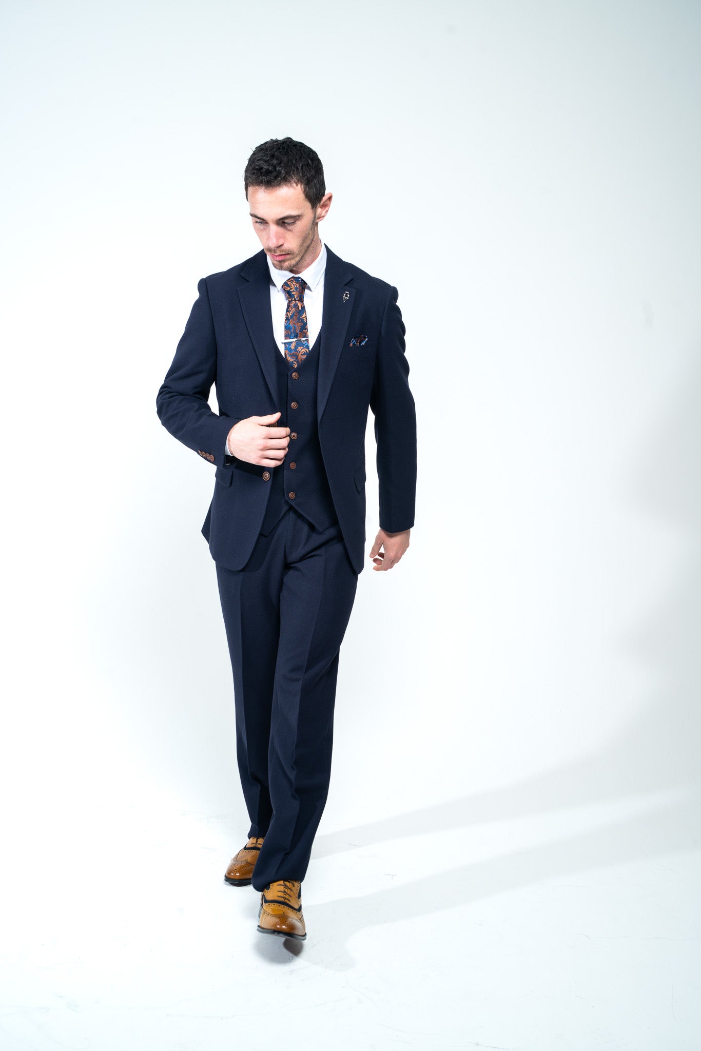 Charlton Navy Jacket