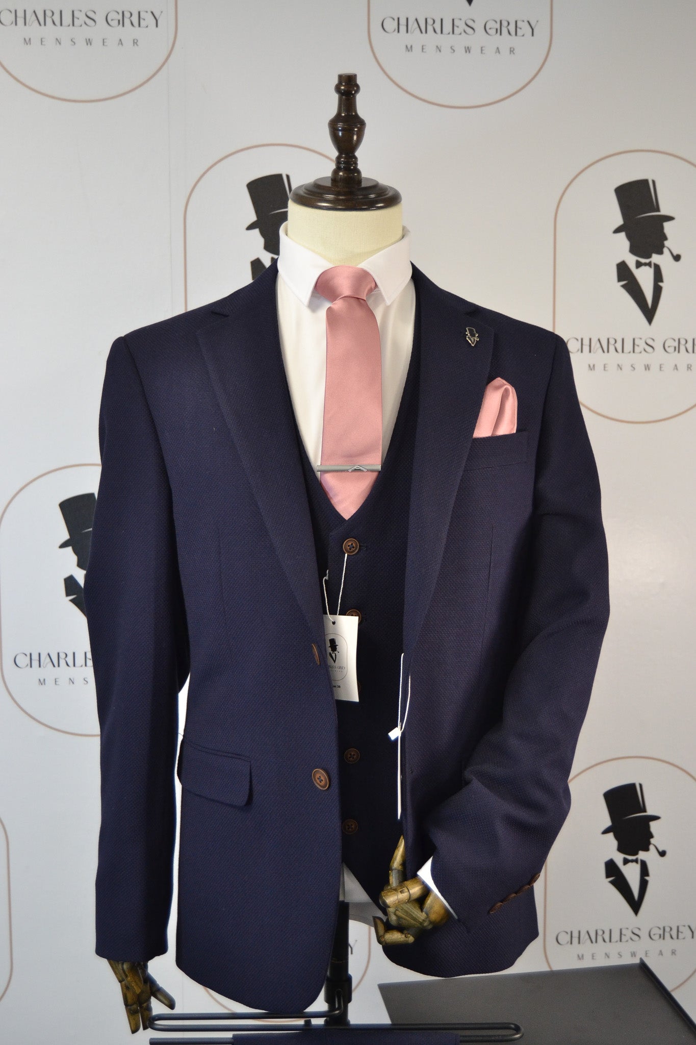 Charlton Navy Jacket