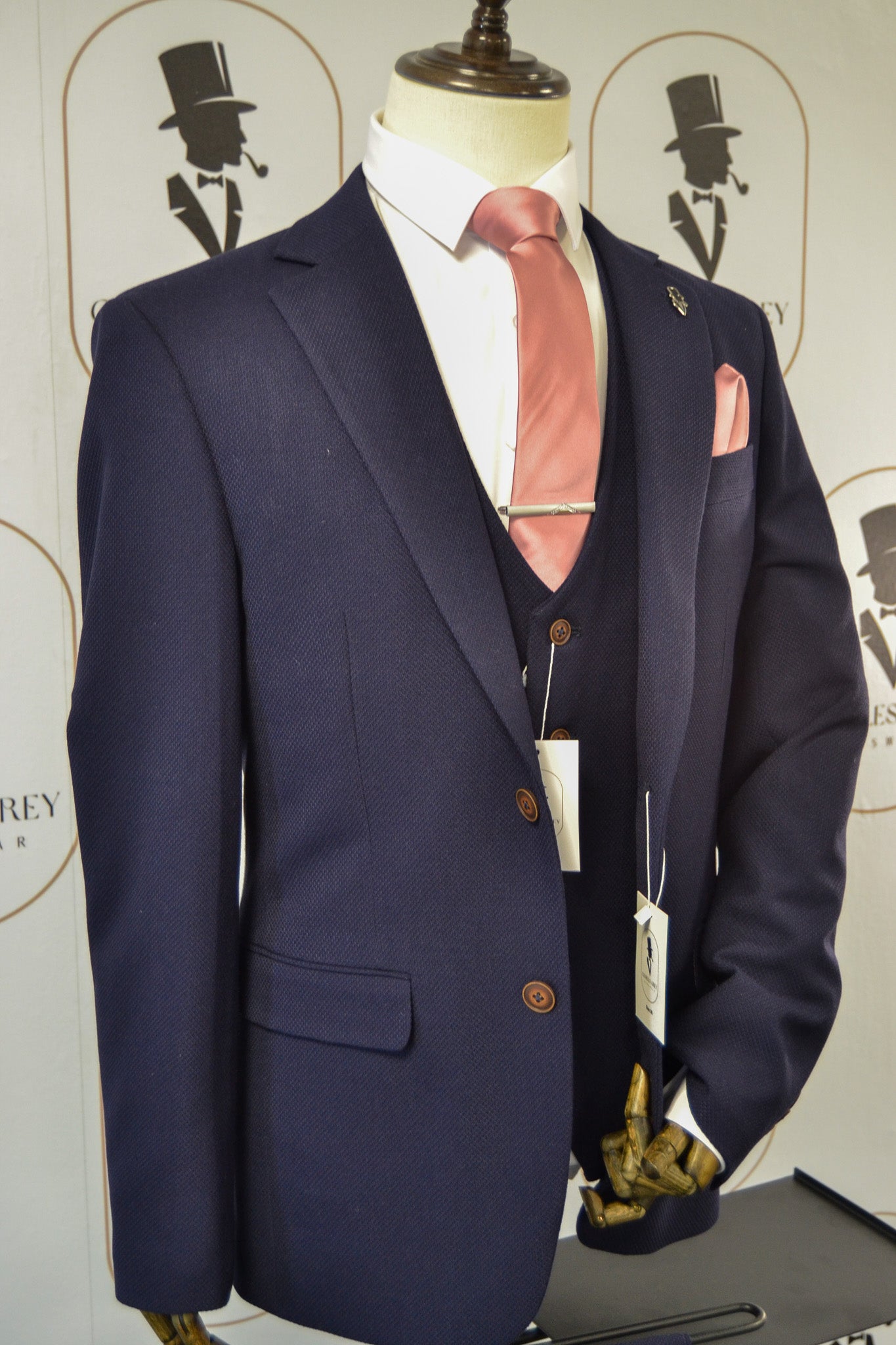 Charlton Navy Jacket