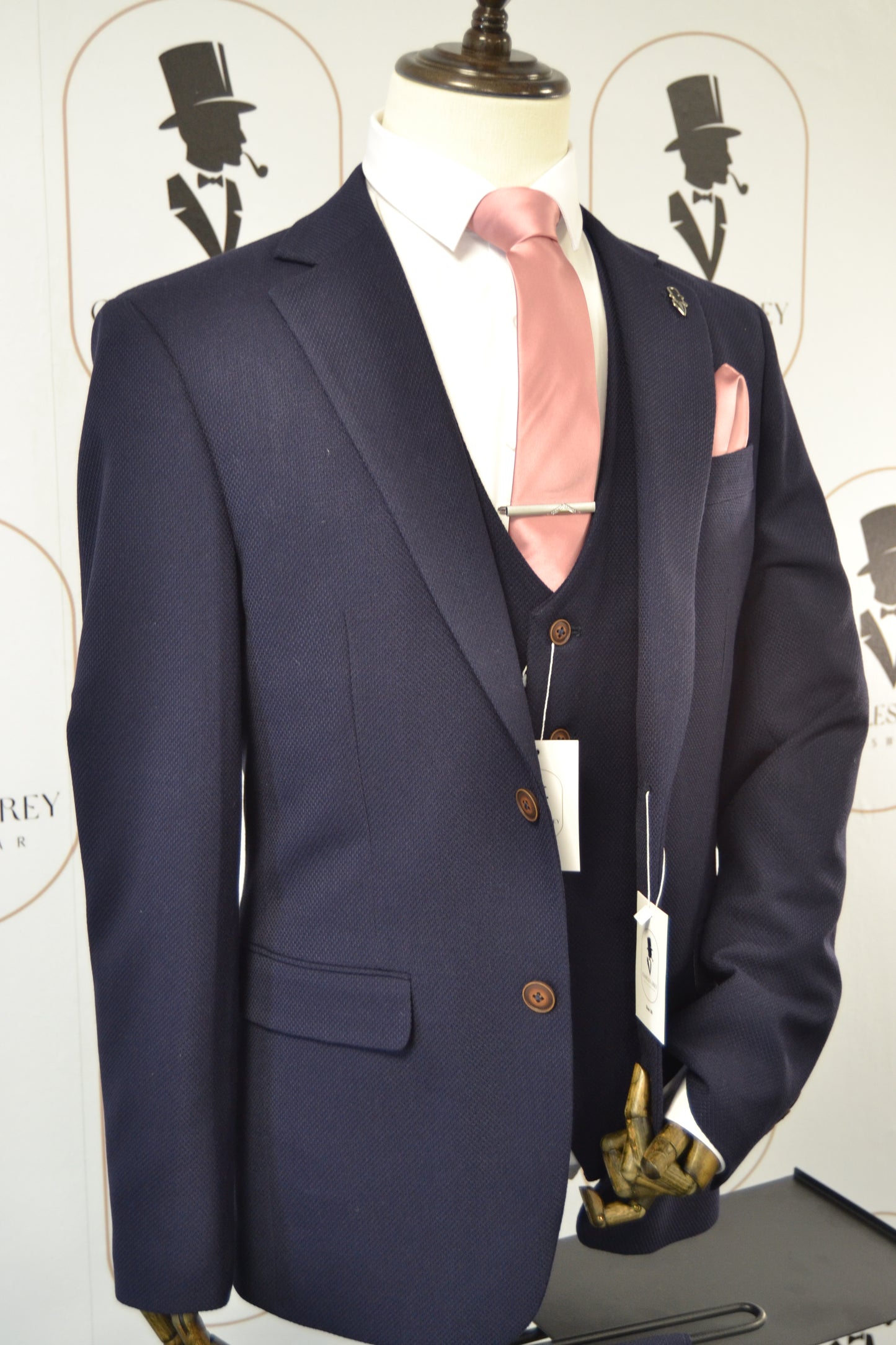 Charlton Navy Jacket