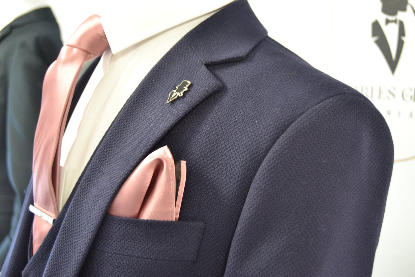 Charlton Navy Jacket