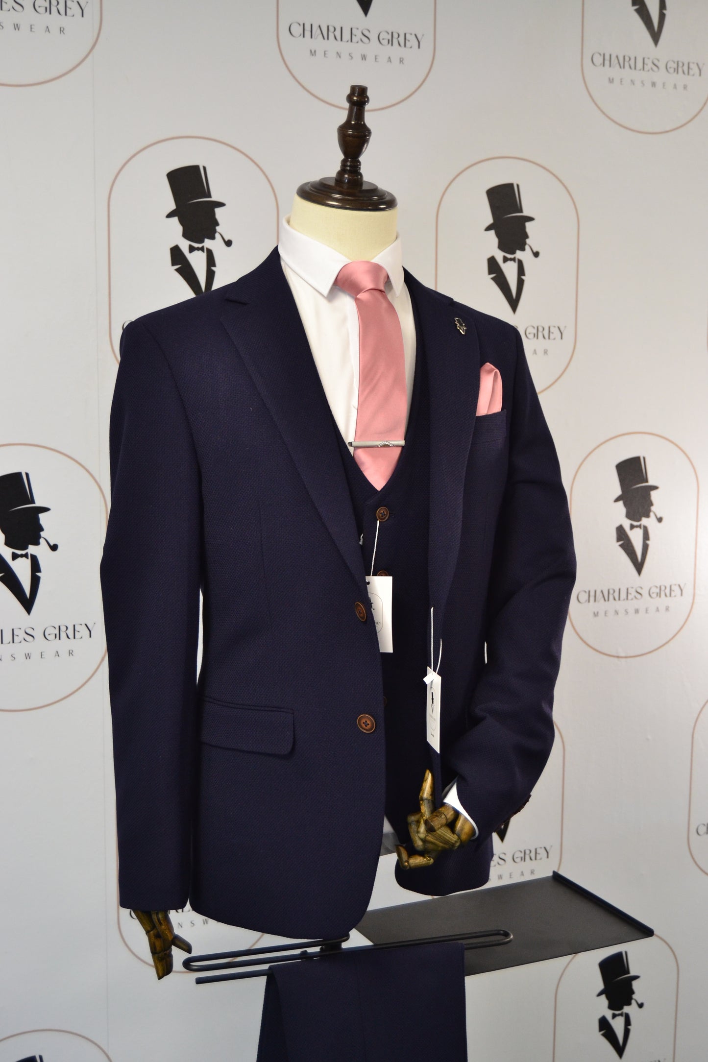 Charlton Navy Jacket