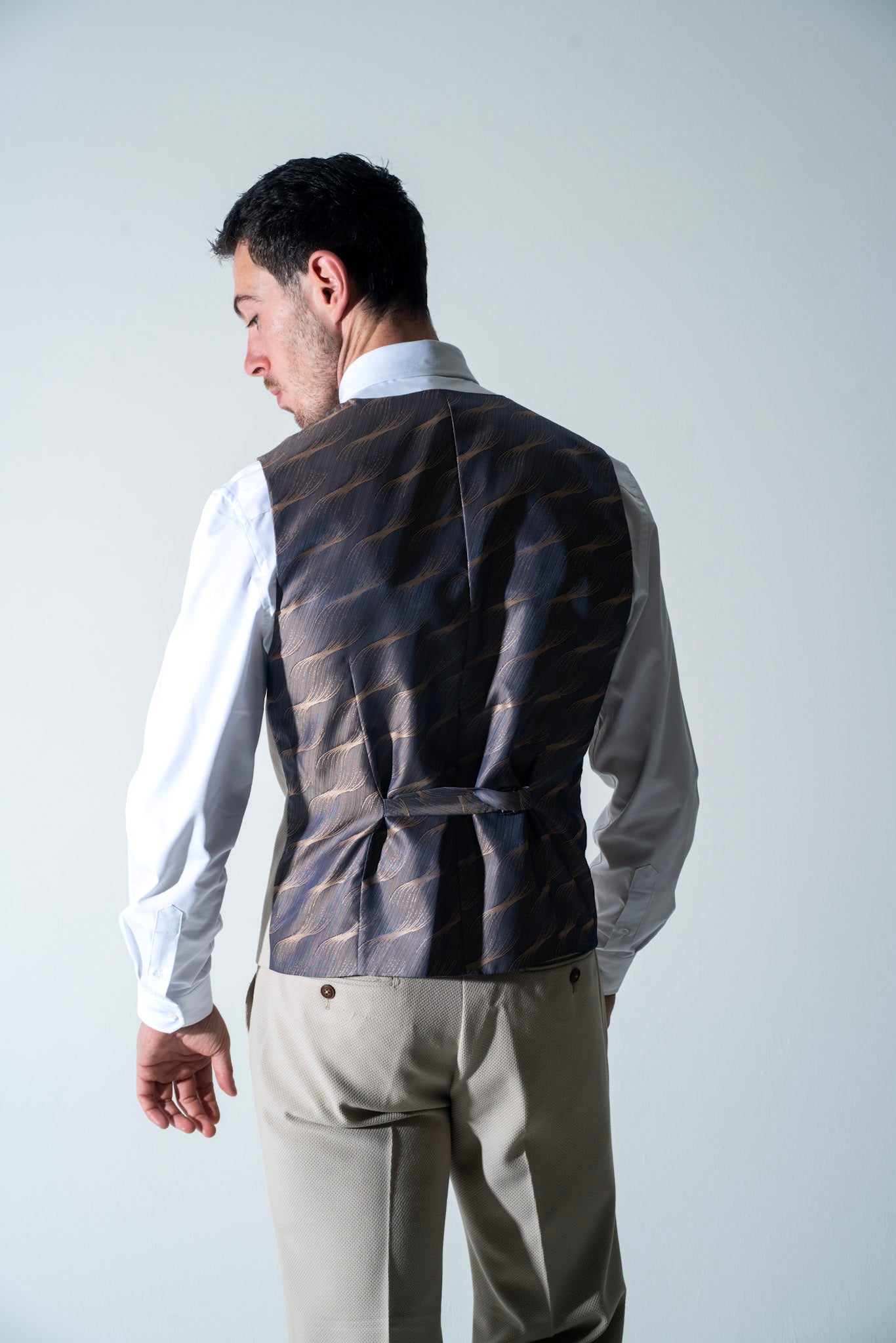 Charlton Beige Waistcoat