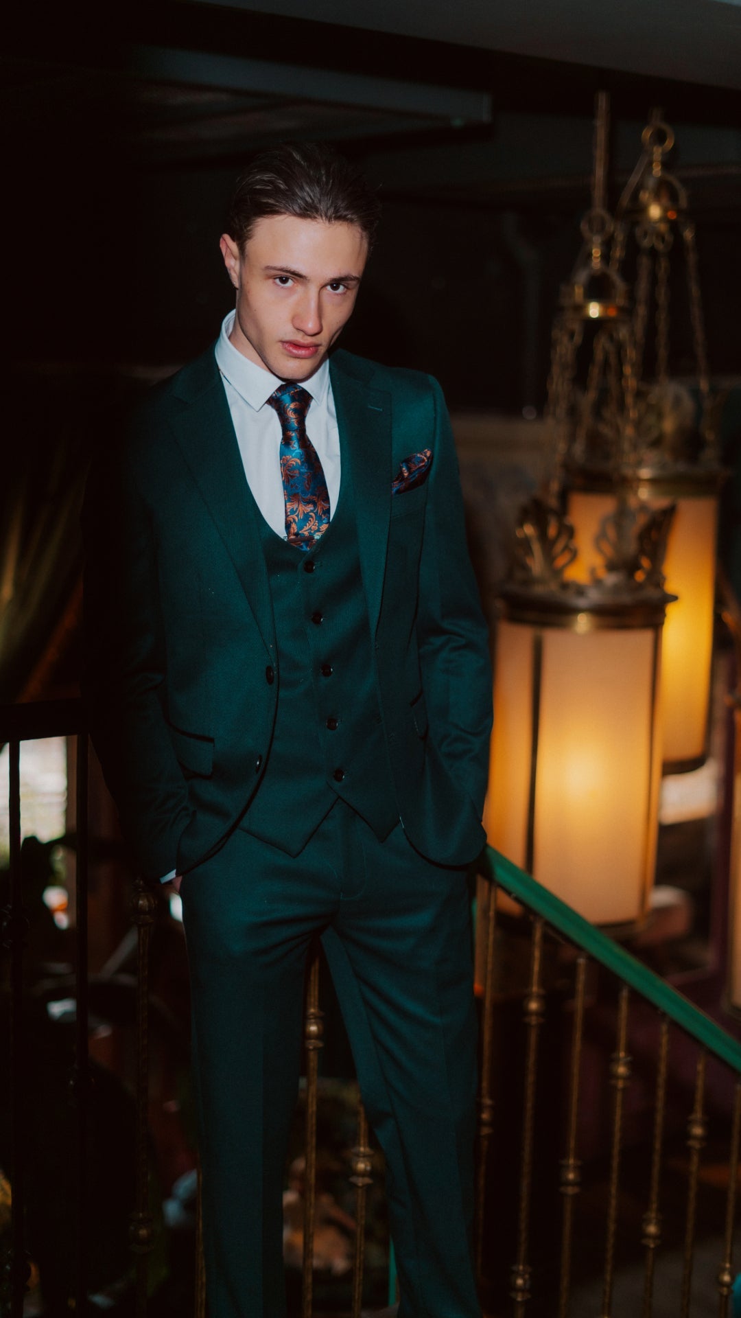 Sandro Olive Waistcoat