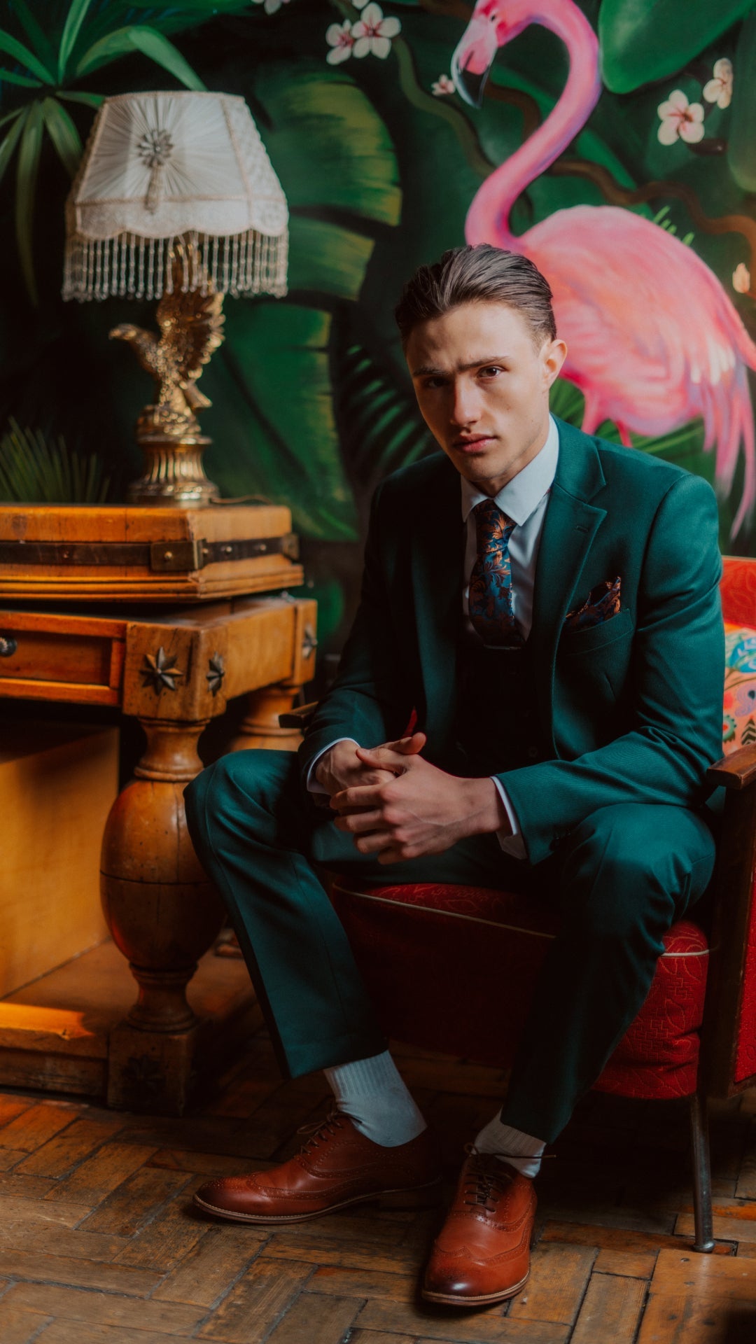 Sandro Olive Waistcoat