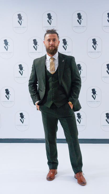 Attenborough 3 Piece Suit – Charles Grey Menswear (view 12)