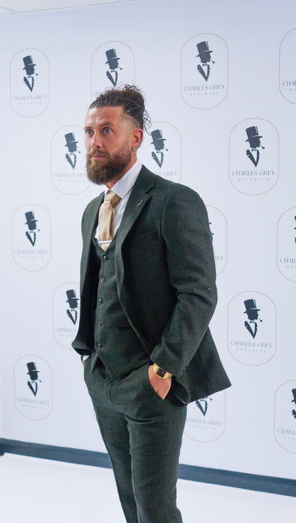 Attenborough 3 Piece Suit – Charles Grey Menswear (view 5)