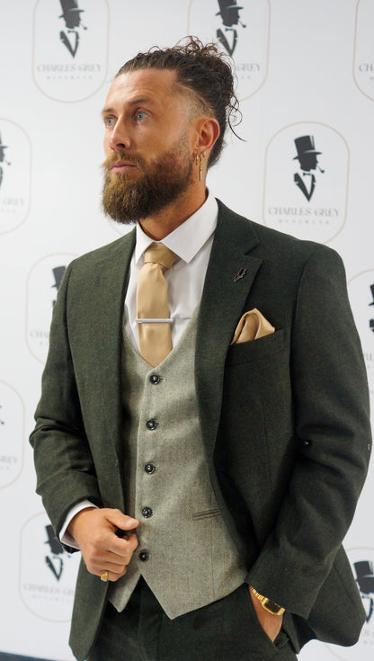 Attenborough 3 Piece Suit – Charles Grey Menswear (view 4)