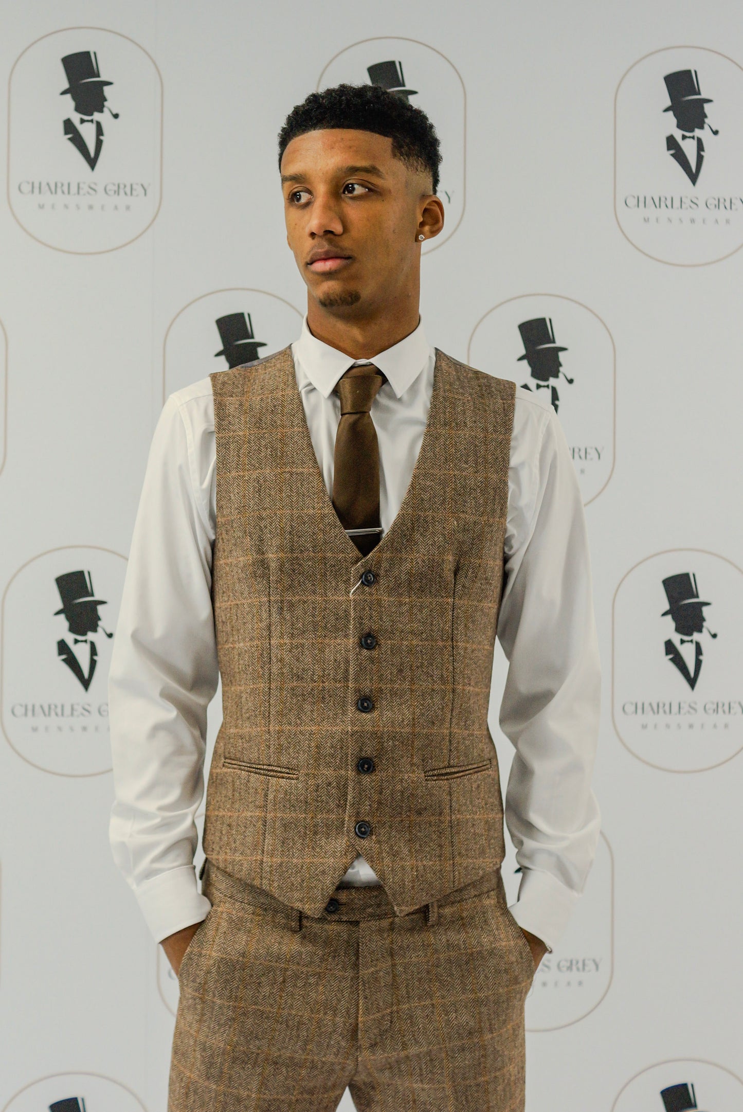 Sherlock Brown Waistcoat