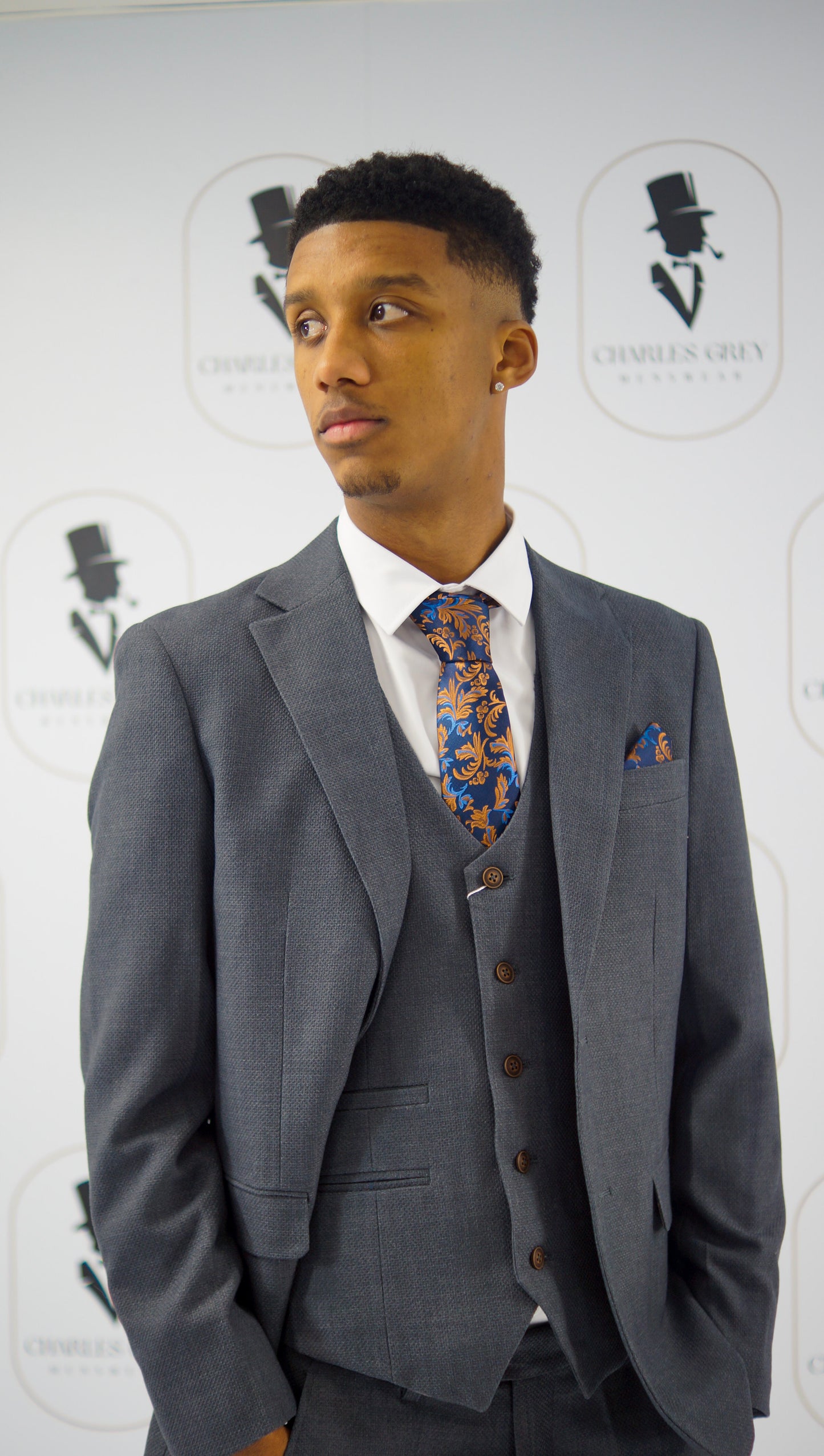 Charlton Grey Jacket