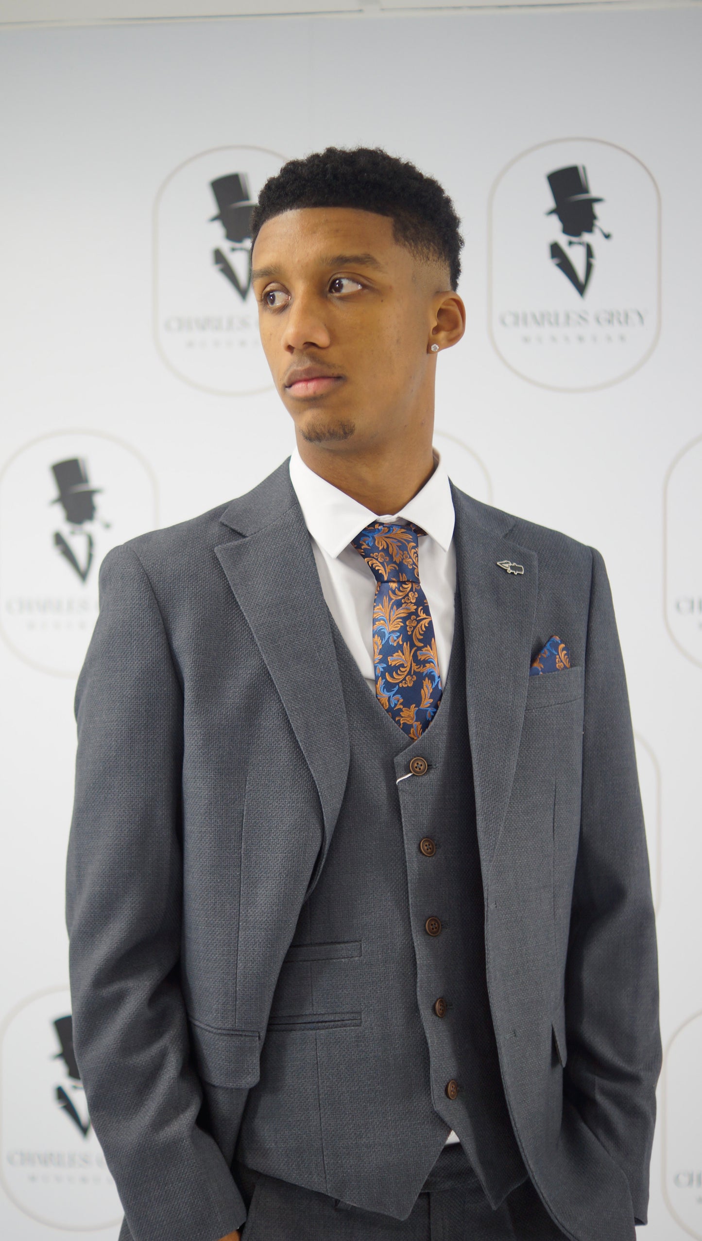 Charlton Grey Jacket