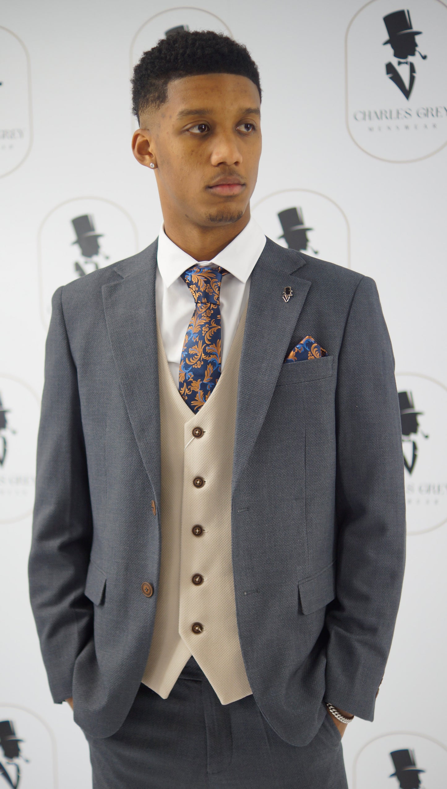 Charlton Grey Jacket