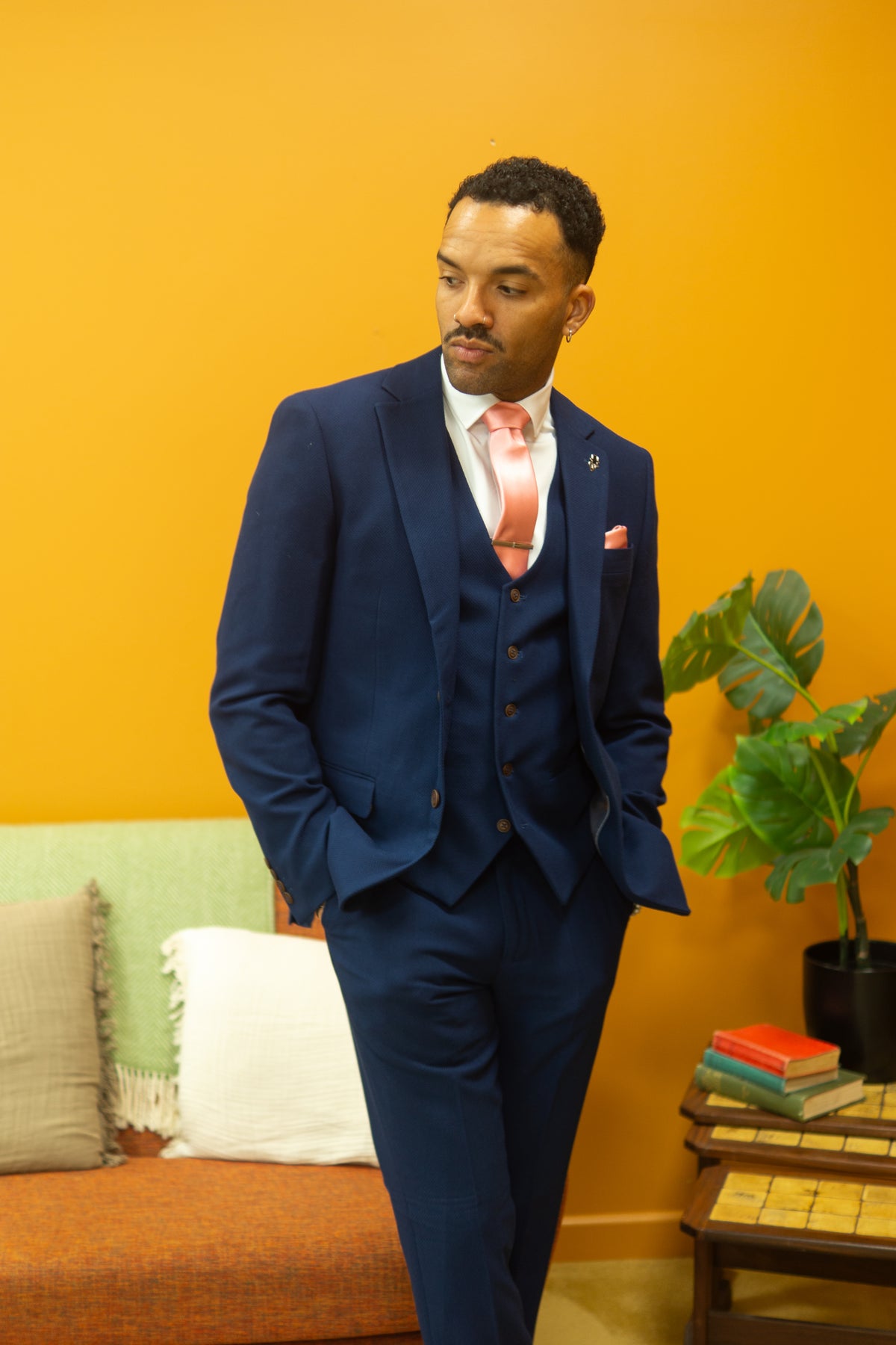 Charlton Blue 2 Piece Suit