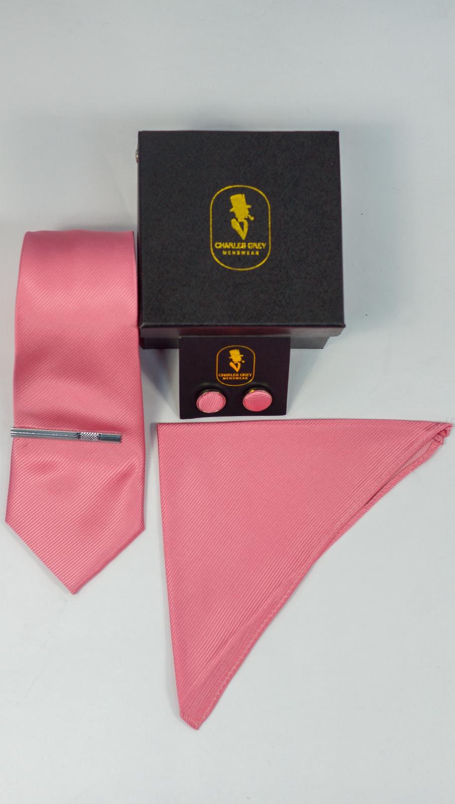 Pink Tie Set