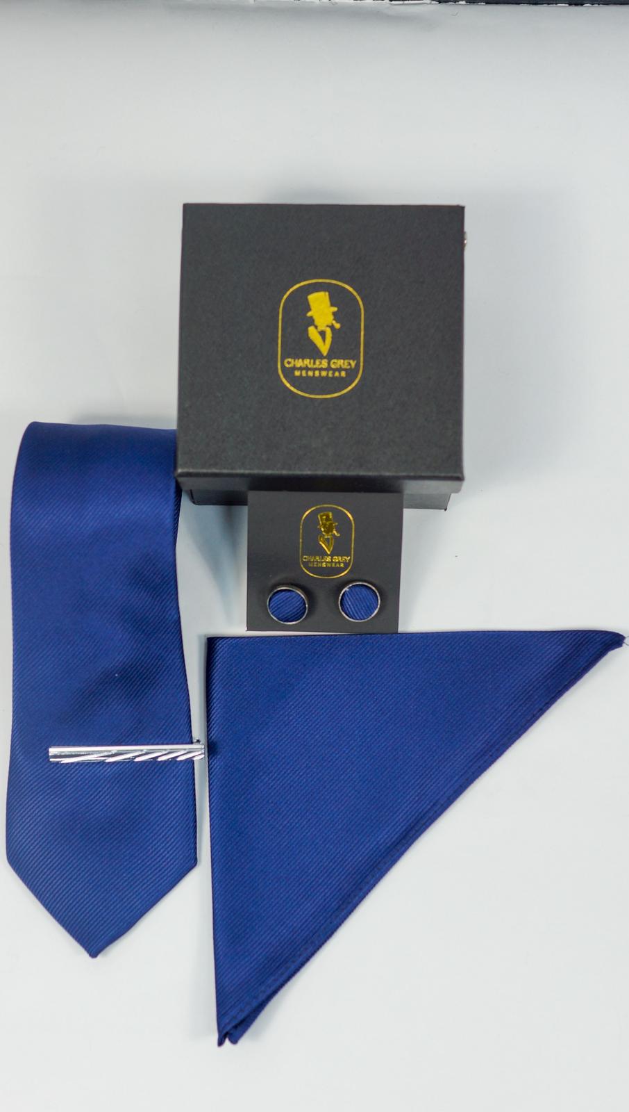 Navy Tie Set