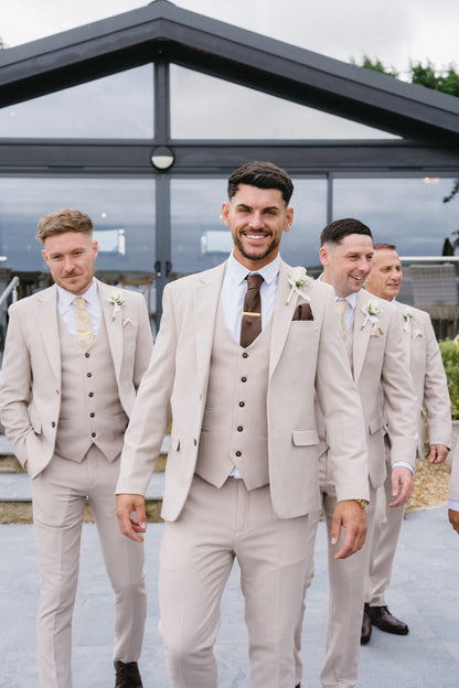 Charlton Stone 3 Piece Suit