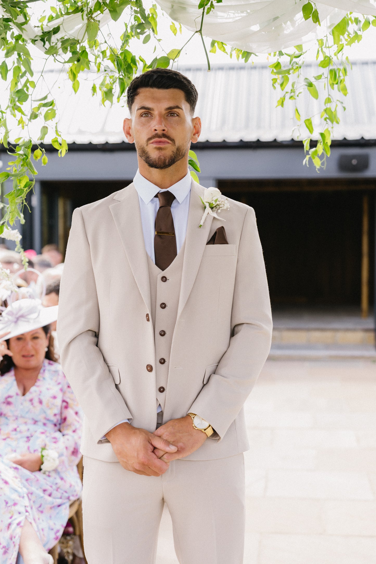 Charlton Stone 3 Piece Suit