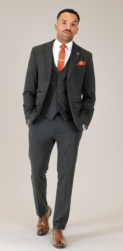 Arthur Olive Blazer (view 2)
