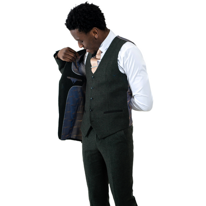 Attenborough 3 Piece Suit – Charles Grey Menswear (view 10)