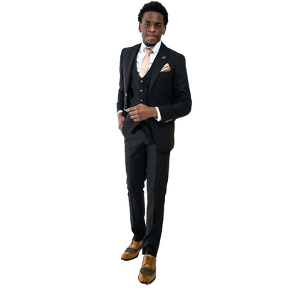 Charles 3 Piece Suit – Charles Grey Menswear (view 3)
