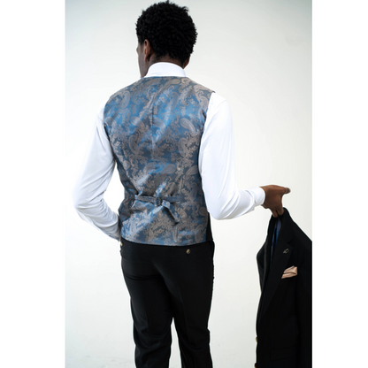 Charles 3 Piece Suit – Charles Grey Menswear (view 7)