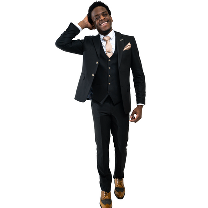 Charles 3 Piece Suit – Charles Grey Menswear (view 5)