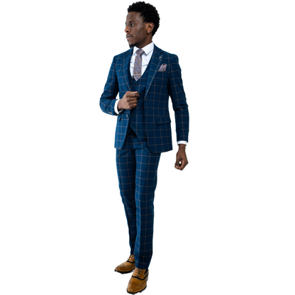 Robson 3 Piece Suit – Charles Grey Menswear (view 3)