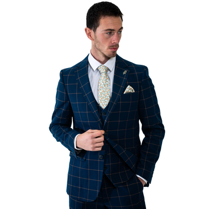 Robson 3 Piece Suit – Charles Grey Menswear (view 4)