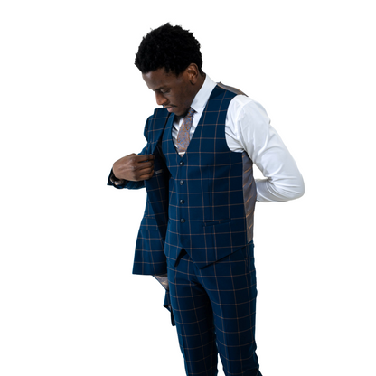 Robson 3 Piece Suit – Charles Grey Menswear (view 6)